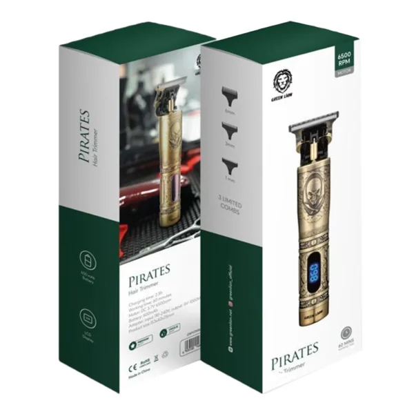 Green Lion Pirates Hair Trimmer