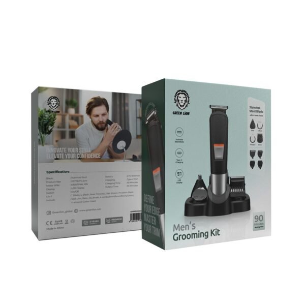 The Green Lion men's grooming kit